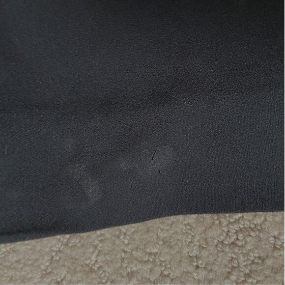 Goat Made in UK Lola Gathered Wool-crepe Mini Dress In Black - sz 2, flawed - Picture 10 of 11